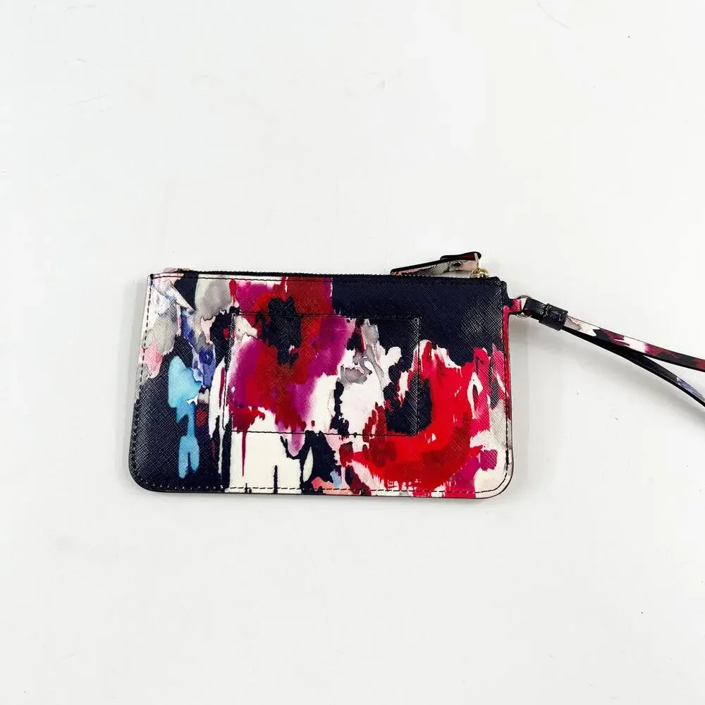 Kate Spade Wristlet Wallet Floral Pink Multi